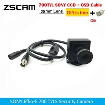 wifi 미니 추월 자동차 카메라 고해상도 CCTV 소니 CCD Effio-E 700TVL 25mm/35mm 긴 초점 거리 렌즈 보안 상자 OSD 캠, Camera And Bracket_PAL | 25mm