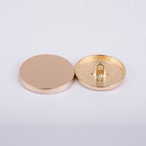 금장 단추 부자재 셀프 평면 골드 메탈 버튼 직경 11mm-30mm 의류 액세서리 셔츠 코트 DIY 10 개, 02 liang jin_02 13mm