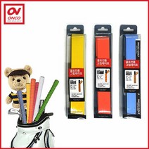 골프클럽 그립튜닝용 그립밴드 (미끄럼방지), 스파이럴-옐로우