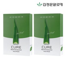 김정문알로에 큐어 알로에 마스크팩 시즌2 20매, 20개, 1개입
