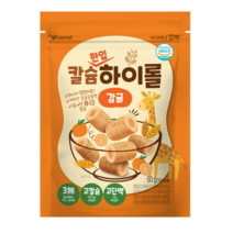 아이배냇 꼬마 칼슘 하이롤 감귤 50g 제주산 감귤 농축액 무합성향료 국내산 8곡물, 1개