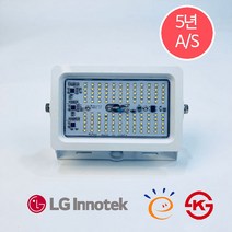 신한산업 국산 KS고효율 LED투광기 방수인증 50W 80W, 투광기 50W, 1개