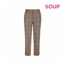숲 체크 슬랙스(SVALPPA)