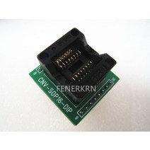 네트워킹 도구 Opentop sop16/dip16 간격 6.2mm ic 연소 시트 어댑터 테스트 소켓 벤치 재고 있음, 한개옵션0, 한개옵션0