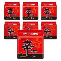 농심 신라면 멀티팩 5개입 120g, 7개