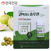 캐릭터볼펜증정 + 안국건강 코박사 700mgx60정 구아바잎 알레르기 코가려움 재채기