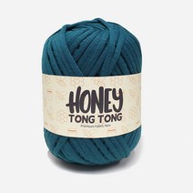 니뜨 허니통통실(100g) /뜨개실무료도안증정 니뜨털실 뜨개질실 손가방소품실 가방뜨기 러그뜨기 젤리얀킹 허니통통, 126_터키블루
