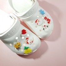 LED 파츠 불빛 라이트 실내화 크록스 악세사리 장식 뱃지 크리스마스