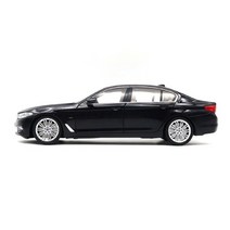 1/18 BMW5er 5 시리즈 540Li 세단 G38 Kyosho 08942 다이 캐스트 모델 완구 자동차 소년 소녀 선물, 02 Black sapphire