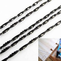 U자톱 실톱날 줄톱날 PVC 공예 정밀 쇠톱 톱날, u자톱 0.85mm 12pcs