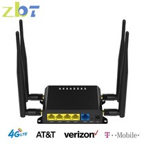 lte라우터 휴대용 와이파이 라우터 포켓파이 zbt we826-t2 wifi sim 카드 슬롯이있는 4g 3g 모뎀 300mbps 액세스 포인트 openwrt 128mb 12v, 4g 모뎀 없음 SIM 없음