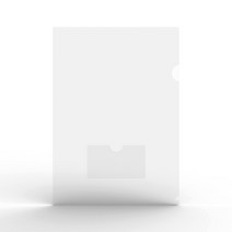 플랜파일 L홀더 L자화일 반투명 고투명, 10매입, 명함꽃이