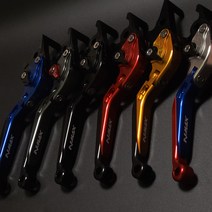 NMAX 파킹브레이크 21년식 조절식 폴딩레버 전년식 6단조절 아노다이징, 블랙
