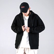 루즈핏 후드 집업 얇은 간절기 잠바 남녀 공용 아우터 봄 스웻셋업 여성 남자 빅사이즈 교복