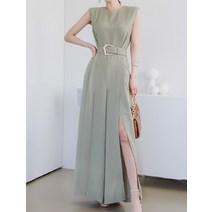 해외직구 점프 슈트 민소매 하객룩 데일리 소개팅 여친룩 팬츠 커리우먼 77 빅사이즈 연예인 사복 패션