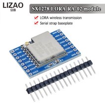sx1278 lora 모듈 433m 10km ra-02 ai-thinker 스마트 홈용 무선 확산 스펙트럼 전송 소켓 diy 키트