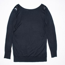 2113.에스까다스포츠 스팽글 니트티셔츠/정품/여성 M