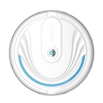 진공 청소 걸레질 무선 스마트 로봇 혼자 청소기 기 자동 충전식 건식 기 바닥 기, 흰색 USB 충전