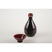[요리하는남자들] 일본 이자카야 토우가 도쿠리 사케 병 / 잔 4종, 코발트블루 사케 병
