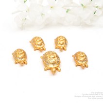 거북이 5P 중 장수 재물 집들이 개업 장식 소품 선물 24K 도금 결혼 장식품 행운 인테리어 책상 탁상 선반 장식장 신혼부부 금색 장식용 선물용