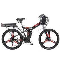 PLENTY 상품명접이식 전기자전거산악 26인치전기자전거크로스컨트리, J