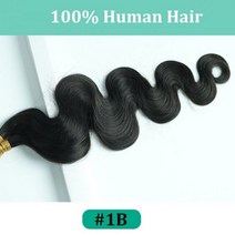 다크 브라운 웨이브 클립 인 헤어 익스텐션 10 개 160g 트리플 웨프트 바디 웨이브 레미 클립 실제 인모 익스텐션 풀 헤드 클립, 1B, 22 inches_10Pcs 160G