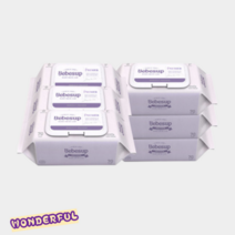 아기물티슈 안전한 캡형 베베숲 물티슈 70매 6입, 베베숲 프리미어물티슈 70매6입(