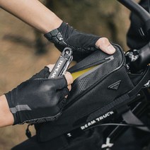 토픽 로더 자전거 가방 탑로더 0.75L 블랙 대용량 로더 안장 탑튜브 그래블, 09.백로더 15L 블랙 (안장), 1개