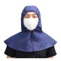 고급형 데님원단 어깨 용접두건 용접모자, [정품_상품선택^]