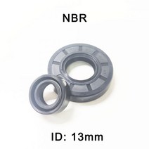 NBR 프레임 워크 오일 씰 ID 13mm 고무 샤프트 오일 씰 TG/TC-13 * 20/22/23/24/25/26/27/28/30/32/35*4/5/6/7/8mm 내식성, 13x35x7mm, 2 pcs