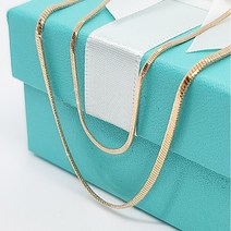 [윤금방] 14k 18k 신형 스네이크 뱀줄 1.5mm/2.0mm 여성 목걸이 볼드한 데일리 여자친구 기념일 선물