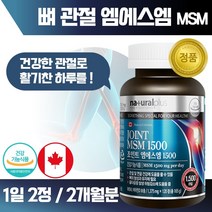 식약처 인증 캐나다 생산 직수입 엠에스엠 120정 약 2개월분 . MSM 관절 연골 뼈 건강 도움 골다공증 발생 위험 감소 건강 기능 식품 남성 여성 중년 노년 노인, 3통 360정 6개월분