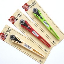 행복한다이세상 홈패션 미싱 재봉틀 수예 자수 퀼트 부자재 모음1., J-01. 로터리커터 직선 18mm