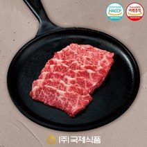 [국제식품] 1등급 명품한우 냉장 꽃갈비살 400g구이용 찜용 탕용, 없음