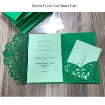 생일축하카드 팝업카드 메세지 세트1장 세트 블루 화이트 레이저 컷 결혼, 24 Cover And Inner Card