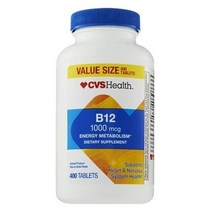 비타민B CVS Health Vitamin B12 Tablets 1000mcg 400 CT