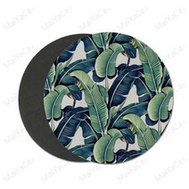 야자매트 엘리베이터보양 체크철판 식생매트 maiyaca tropical palm small mouse pad pc 컴퓨터 매트 20x20cm 22x22cm 직경 라운드 마우스, 4-22x22cm