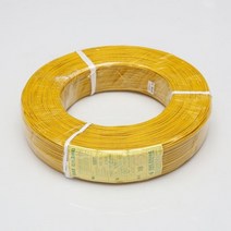 천지몰 대창전선 UL 1007 18번 300V 80도 황색 0.75SQ 1롤, 1개