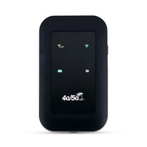 와이파이에그 휴대용와이파이 lte 라우터 데이터에그 4G 무선 LTE 휴대용 자동차 모바일 광대역 네트워크 포켓 2.4G 100Mbps 핫스팟 SIM 잠금 해제 와이파이 모뎀, [02] Black