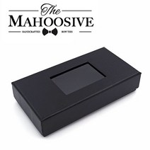 Mahoosive 나비 넥타이 선물 상자 홀더 남자 웨딩 넥타이 세공 격자 무늬 나비 넥타이 선물 caja madera 나비 넥타이 상자