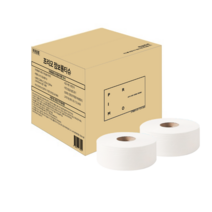 프리모 천연펄프 2겹 16롤 점보롤, 300M 1박스(16롤)