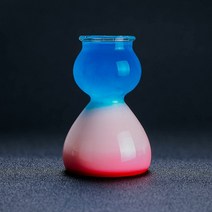 아그와밤 전용잔 칵테일 폭탄주 글라스 연말 파티 유리컵 호리병 술잔, 싱글 폭탄컵