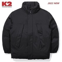 K2 케이투 2022년 신상품 남성 씬에어 턴 (THIN AIR) TURN 리버시블 구스 다운 KMW22575-Z1 (블랙)