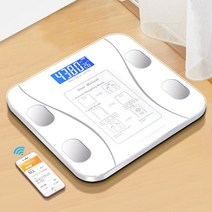 박나래 체중계 체지방 인바디 다이어트 계 스마트 무선 디지털 욕실 체성분 분석기 앱, 하얀