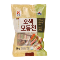 사조오양 오색 모듬전 20 1kg, 2개, 2kg