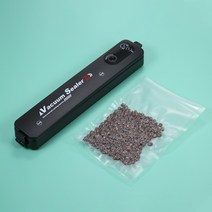소형 진공포장기 진공백 10매 비닐 접착기 실링기 진공 실러 가정용 Vacuum Sealer