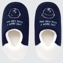 유니클로 재팬 일본 uniqlo japan 룸슈즈 실내화 슬리퍼 스누피 peanuts snoopy, 네이비