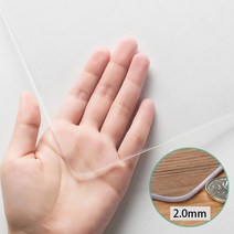 DsdMat 방수 투명 테이블매트 방열 소프트 글라스 유리대용 PVC 매트, 70×120cm, 두께2mm