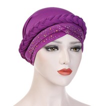 키코이 캉가 코 튼 인쇄 이슬람 turban 스카프 여성 내부 hijab 모자 아랍 랩 femme musulman turbante mujer, [01] 싱글 사이즈, [11] 10