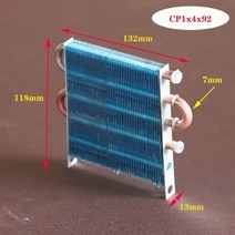 산소용접기 휴대용 전기 레이저 용접기 CP1X4X92 미니 콘덴서 라디에이터 구리 튜브 핀 증발기 용접 기계 물 냉각 배기, 120 fan 24V
